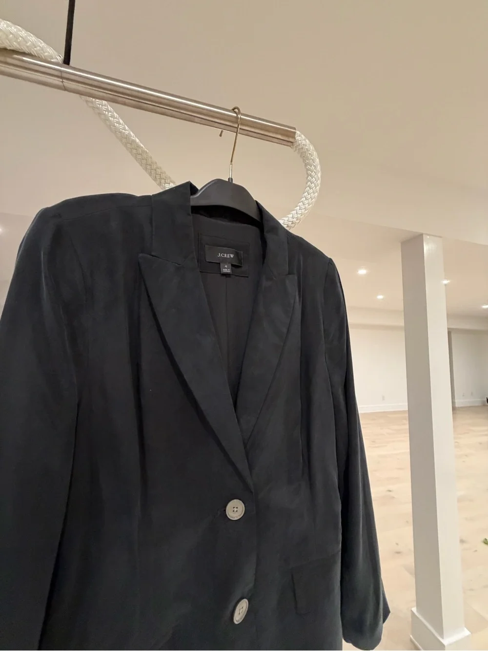 J. Crew Black Women's Two-Button Blazer